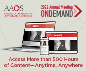AAOS 2022 Annual Meeting on demand